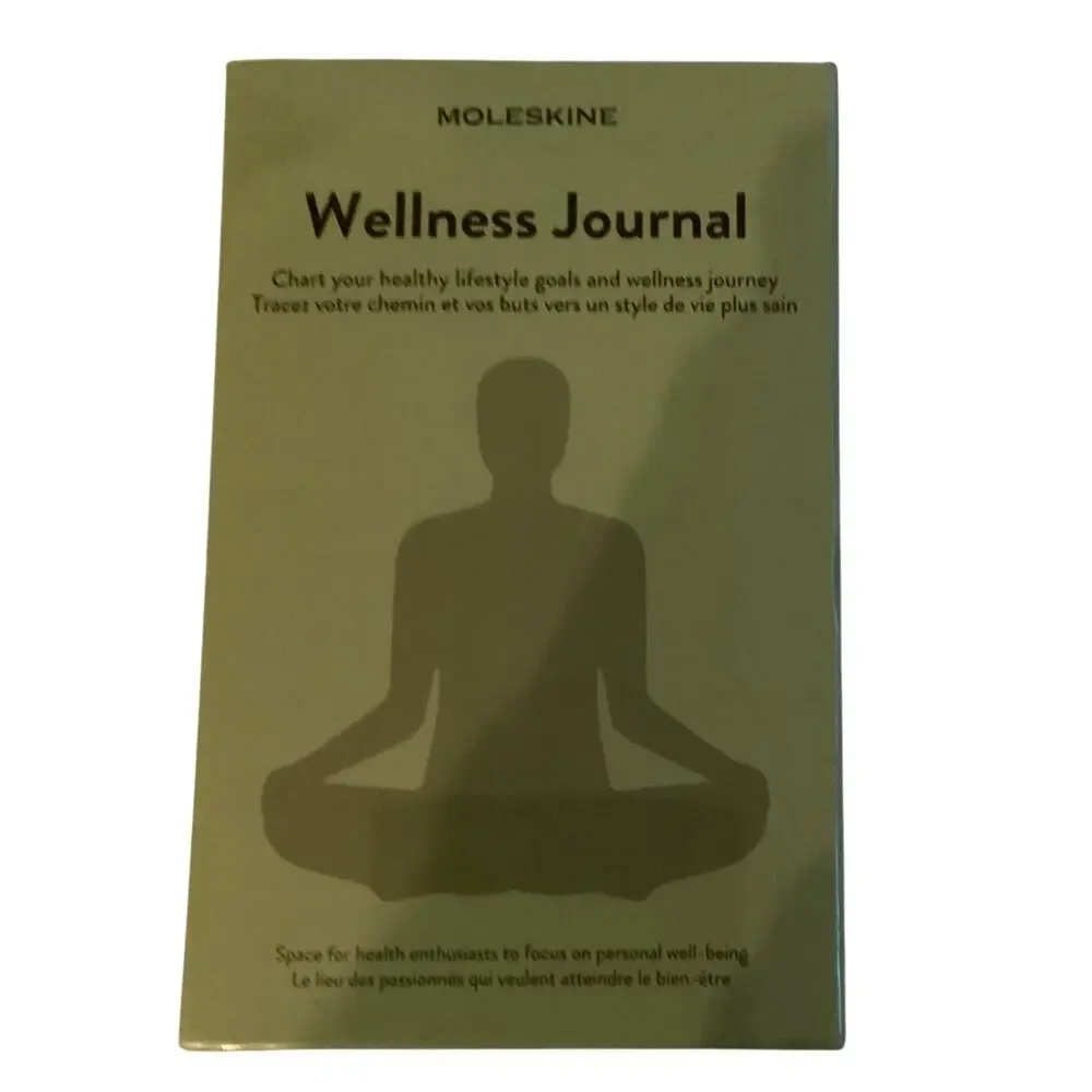NEW ! Moleskine Wellness Journal Hardcover 5 x 8.25